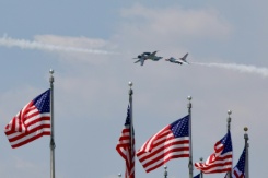 Avions américains pour les célébrations du 4 juillet à Washington, le 3 juillet 2026 - © AFP - Amid FARAHI Avions américains pour les célébrations du 4 juillet à Washington, le 3 juillet 2026 - © AFP - Amid FARAHI