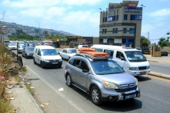 Des habitants fuient la ville de Tyr après un ordre d'évacuation lancé par Israël, le 9 juin 2026 dans le sud du Liban - © AFP - Mahmoud ZAYYAT Des habitants fuient la ville de Tyr après un ordre d'évacuation lancé par Israël, le 9 juin 2026 dans le sud du Liban - © AFP - Mahmoud ZAYYAT