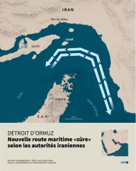 Détroit d'Ormuz : nouvelle route maritime "sûre" selon les autorités iraniennes - © AFP/Archives - Valentina BRESCHI, Sylvie HUSSON