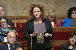 La députée Anne-Cécile Violland (Horizons) s'exprime à l'Assemblée nationale, à Paris, le 21 janvier 2025 - © AFP/Archives - Bertrand GUAY La députée Anne-Cécile Violland (Horizons) s'exprime à l'Assemblée nationale, à Paris, le 21 janvier 2025 - © AFP/Archives - Bertrand GUAY