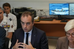 Le Premier ministre Sébastien Lecornu, à Mayotte, le 26 août 2026 - © AFP - Marine Gachet Le Premier ministre Sébastien Lecornu, à Mayotte, le 26 août 2026 - © AFP - Marine Gachet