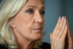 La candidate du Rassemblement national à la présidentielle, Marine Le Pen, le 12 octobre 2026 à Moissac - © AFP/Archives - Lionel BONAVENTURE La candidate du Rassemblement national à la présidentielle, Marine Le Pen, le 12 octobre 2026 à Moissac - © AFP/Archives - Lionel BONAVENTURE