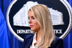 La ministre américaine de la Justice, Pam Bondi à Washington, le 6 février 2026 - © AFP/Archives - Alex WROBLEWSKI