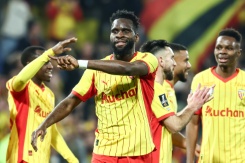 Odsonne Edouard lors de la victoire du RC Lens contre Angers au stade Bollaert en Ligue 1 le 20 mars 2026 - © AFP - Sameer Al-DOUMY Odsonne Edouard lors de la victoire du RC Lens contre Angers au stade Bollaert en Ligue 1 le 20 mars 2026 - © AFP - Sameer Al-DOUMY