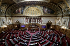 Les divergences risquent d'être importantes, car le Sénat, dominé par une alliance entre la droite et les centristes, est plus que réservée - © AFP - STEPHANE DE SAKUTIN