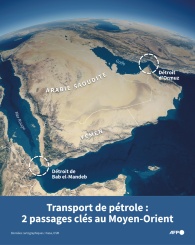 Transport de pétrole : 2 passages clés au Moyen-Orient - © AFP/Archives - Jonathan WALTER, Valentina BRESCHI, Guillermo RIVAS PACHECO