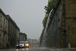 Des trombes d'eau sur une voie de circulation de Montpellier, dans le sud de la France, le 30 septembre 2026.
- © AFP - Gabriel BOUYS Des trombes d'eau sur une voie de circulation de Montpellier, dans le sud de la France, le 30 septembre 2026.
- © AFP - Gabriel BOUYS