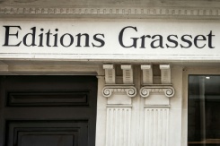 Les éditions Grasset à Paris, le 16 avril 2026 - © AFP - Behrouz MEHRI