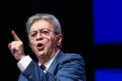 Le chef de file de La France insoumise, Jean-Luc Mélenchon, le 31 janvier 2026 à Roubaix, dans le Nord - © AFP/Archives - Sameer Al-DOUMY