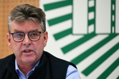 Le secrétaire général de la FNSEA Hervé Lapie, à Paris, le 8 janvier 2026 - © AFP/Archives - Bertrand GUAY