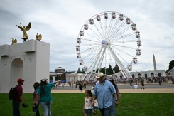 La "grande foire" pour les 250 ans des Etats-Unis sur le National Mall de Washington, le 27 juin 2026 - © AFP/Archives - Alex WROBLEWSKI La "grande foire" pour les 250 ans des Etats-Unis sur le National Mall de Washington, le 27 juin 2026 - © AFP/Archives - Alex WROBLEWSKI