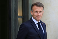 Le président Emmanuel Macron le 3 juin 2026 à l'Elysée à Paris - © AFP/Archives - Ludovic MARIN