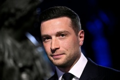 Le président du Rassemblement national (RN), Jordan Bardella, participe à un événement au Grand Palais à Paris, le 13 janvier 2026 - © AFP/Archives - JULIEN DE ROSA